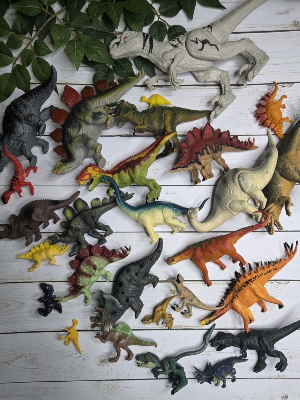 27 Misc Dinosaur Toys, Various Sizes